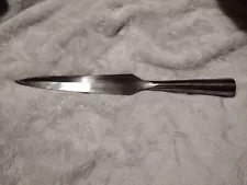 FORGED CARBON STEEL VIKING HUNTING SPEAR