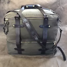 Vintage Filson XL Outfitter Bag 239 Otter Green YKK Excellent Made in USA *READ