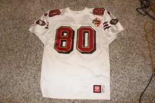 VTG Jerry Rice Authentic Wilson NFL San Francisco 49ers Jersey Size 46 L 50th an