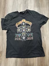 Guns N Roses Appetite For Destruction 1988 Tour Shirt Size XXL80s Axl Rose Slash