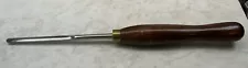 Crown Tools 3/8in. Gouge, Lathe Turning Wood Chisel, Sheffield, England - Pink