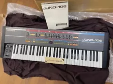 Roland Juno-106 Six-Voice Polyphonic Programmable Analog Synthesizer free ship