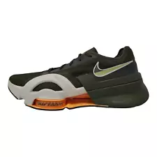 Nike Men's Air Zoom SuperRep 3 Shoes, Cargo Khaki/Alligator/Orange, 12 Medium US