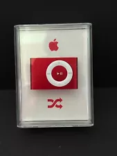 New Sealed Apple iPod Shuffle 2nd Generation 1GB Red A1204