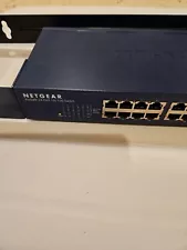 Netgear JFS524 ProSafe 24 Port 10/100 With Rack Mount. Tested.