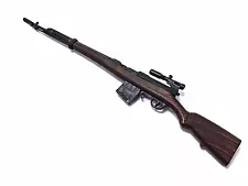 1/6 Scale SVT-40 Sniper Battle Rifle WWII Gun Model German Russian Soviet Army