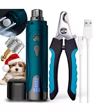 Super Quiet Electric Dog Nail Grinder,Trimmers and Clippers Kit, , Rechargeable