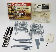 Life-Like Hobby Kits GATLING GUN Vintage MODEL KIT 09693 Vintage 1970's