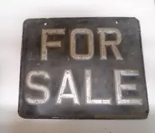 OLD 'FOR SALE' NUMBER PLATE- 'ACE' LETTERS GARAGE DISPLAY / MAN CAVE