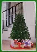 4ft Artificial PVC Christmas Tree Green Unlit w/ Stand Holiday Indoor Use Only