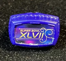 SUPER BOWL XLVII NFL Plastic Ring Baltimore Ravens Vs San Francisco 49ers Promo