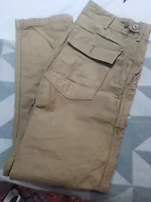 orSlow US Army Fatigue Pants (Slim Fit) - Khaki SIZE 4 /JPN XL/US L/EU L