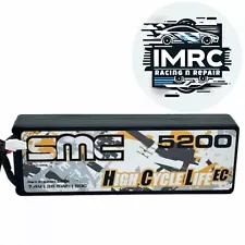 SMC ECO MudBoss 2S 7.4v 5200mAh 50C LiPo *PLUG END CHOICE* ECONOMY VERSION!!!!!!