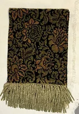 Floral Damask Table Runner~ Vintage~ Golden Color