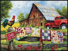 Quilts for Sale - DIY Chart Counted Cross Stitch Patterns Needlework DMC Color