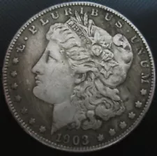 1903 S Morgan Dollar BU Uncirculated $1 US Coin Collectibles