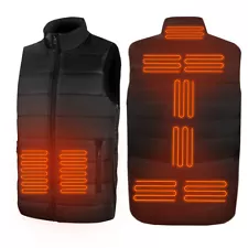 Heated Vest 9 Heating Zones USB Electric Winter Body Warm Jacket Men Women Coats