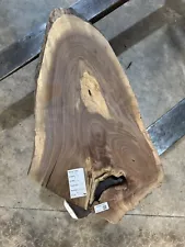 Black Walnut Slab #1958, live edge slab, unfinished, free shipping