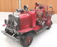 Fire Engine Antique Interior h96_0917