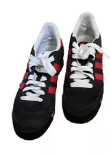 Adidas Originals Orion Casual Lace Up Sneakers Shoes Brown /Red Striped Size 7