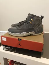 Jordan 12 Dark Grey Wolf Sz 10.5 nike air retro 130690 005