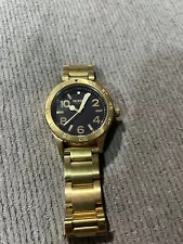 nixon watch The 46 Gold And Black