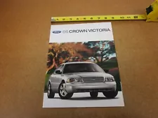 2005 Ford Crown Victoria LX Sport sales brochure 12 pg ORIGINAL literature