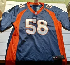 Denver Broncos #58 Von Miller Jersey Size XL