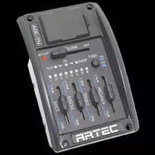 ARTEC AGE-TN Acoustic Guitar 4 Band Equalizer EQ Preamp w/ Tuner & Piezo Pickup