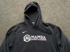 NIKE Mamba Sports Academy Hoodie Large Sweatshirt Black Mambacita Kobe Bryant