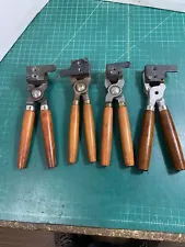 Vintage Lyman Ideal Bullet Mold Lot Of 4 W/ Handles