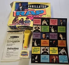 Vanilla Ice Electronic Rap Game 1991 International Games Complete In Box