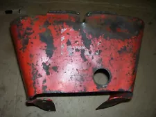 VINTAGE JI CASE 830 D ROW CROP TRACTOR- PTO SHIELD / COVER-1965 - AS - IS