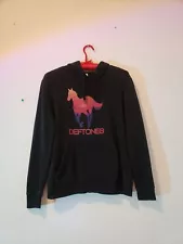 Deftones Sz S Black Pony Hoodie Band Sweater