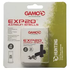 Gamo 632300054 Viper & Shadow Express Air Rifle Shot Shell Ammo .22 Cal 25 Count