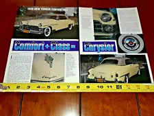 1950 CHRYSLER NEW YORKER ORIGINAL 1997 ARTICLE