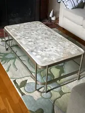 Stone Coffee table with storage (Custom Made)