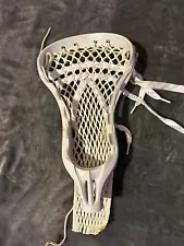 2006 STX Brand G-Force Lacrosse Head Strung New Mesh Design By Gary Gait Stick