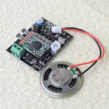 1 x sound effect board for grade crossing signal clang bell tinkle w/ speaker