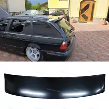 BMW E39 station wagon rear trunk roof wing touring spoiler lip abs plastic