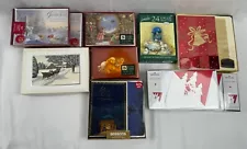 New Listing10 Boxes NIB Christmas Cards Hallmark Envelopes Boxed Glitter Foil Jesus Holiday