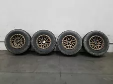 2002 Toyota Tacoma CrewCab 4x4 V6 Rock Trix 17" Wheel / Tire Set #5113 o4