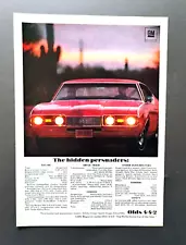 1968 Oldsmobile Olds 442 400 original auto ad print