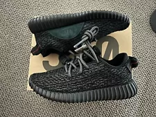 Size 5.5 - adidas Yeezy Boost 350 V1 Pirate Black 2015