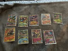 Mega Ex Pokémon Cards 10 Lot, Blastoise, Vensuar, Aerydactol, Houdom And More