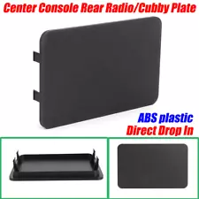 Center Console Rear Radio Plate For 03-06 Silverado Escalade Tahoe Yukon Denali