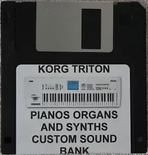 Korg Triton "Pianos, Organs and Synths" Custom Program bank