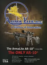 2011 Print Ad of ArmaLite AR-10 7.62mm Rifle AR stands for ArmaLite