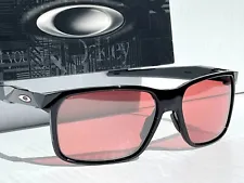 NEW Oakley PORTAL X Polished Black PRIZM Dark Golf Lens Sunglass 9460-02