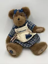 Boyds Bears 14" Muffin B. Bluebeary T.J.'s Best Dressed Collection